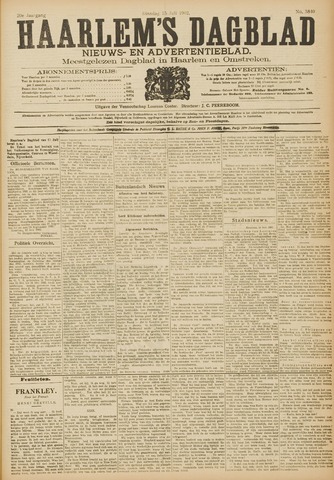 Haarlem's Dagblad 1902-07-15