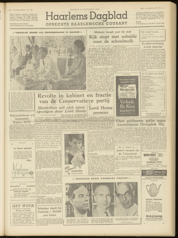 Haarlem's Dagblad 1963-10-18