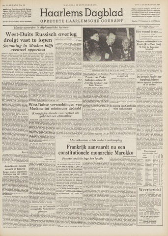 Haarlem's Dagblad 1955-09-12