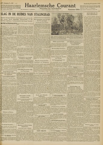 Haarlemsche Courant 1942-09-24