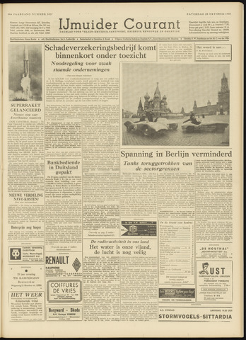 IJmuider Courant 1961-10-28