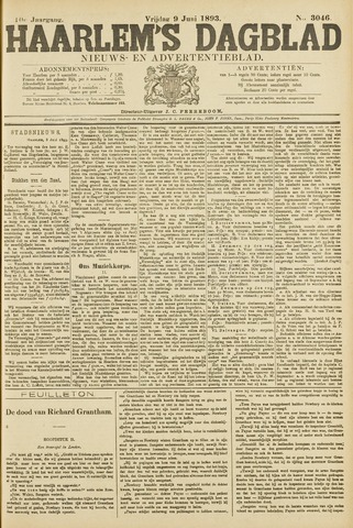 Haarlem's Dagblad 1893-06-09