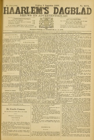 Haarlem's Dagblad 1890-08-01