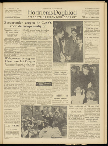 Haarlem's Dagblad 1962-02-27