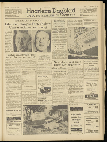 Haarlem's Dagblad 1963-04-09