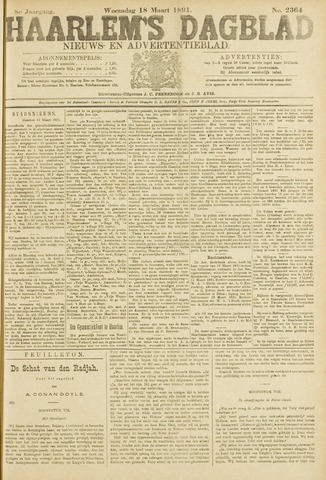 Haarlem's Dagblad 1891-03-18