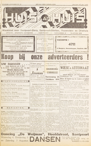 Weekblad Huis aan Huis 1937-07-30