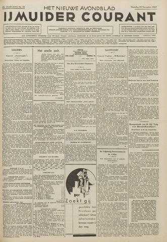 IJmuider Courant 1937-11-29