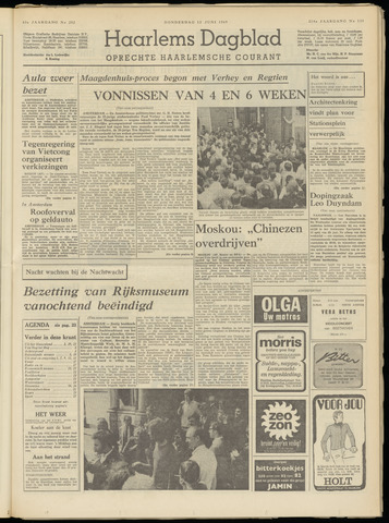 Haarlem's Dagblad 1969-06-12