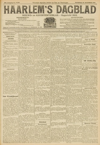Haarlem's Dagblad 1916-11-25