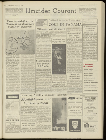 IJmuider Courant 1968-10-12