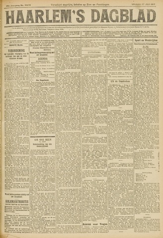 Haarlem's Dagblad 1917-07-27
