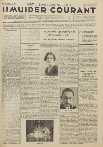 IJmuider Courant 1937-04-23