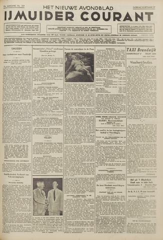 IJmuider Courant 1937-09-18