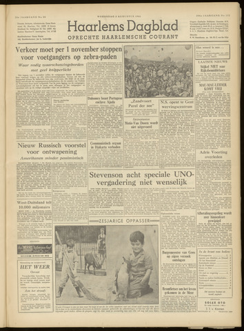 Haarlem's Dagblad 1961-08-02