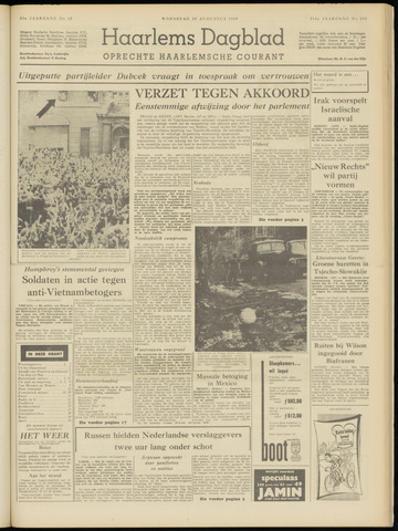Haarlem's Dagblad 1968-08-28