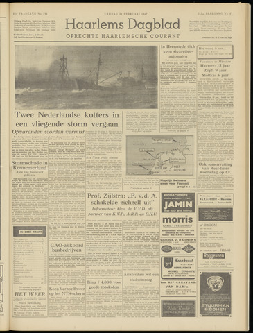 Haarlem's Dagblad 1967-02-24