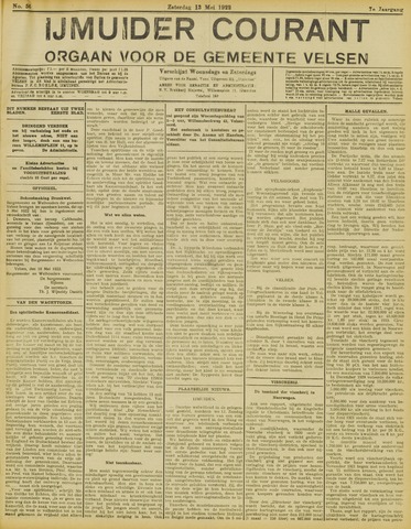 IJmuider Courant 1922-05-13