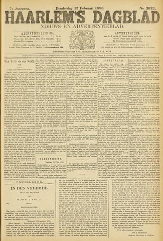 Haarlem's Dagblad 1890-02-13
