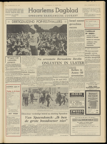 Haarlem's Dagblad 1970-06-27