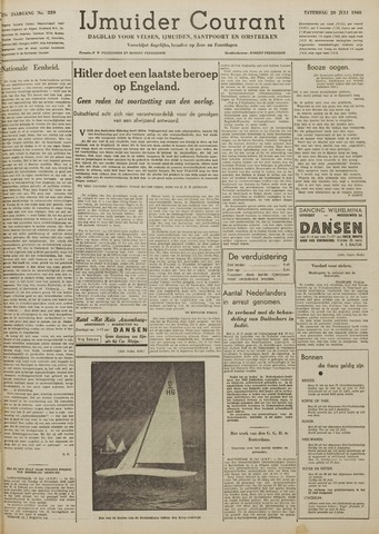 IJmuider Courant 1940-07-20