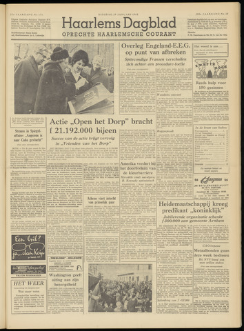 Haarlem's Dagblad 1963-01-29