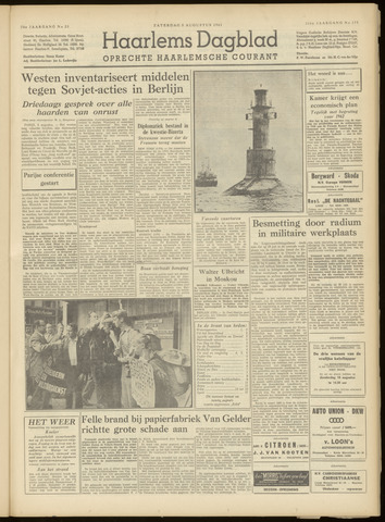 Haarlem's Dagblad 1961-08-05