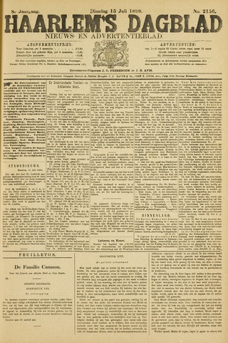 Haarlem's Dagblad 1890-07-15