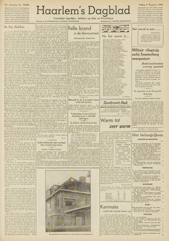 Haarlem's Dagblad 1938-08-05