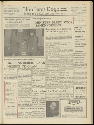 Haarlem's Dagblad 1970-01-17