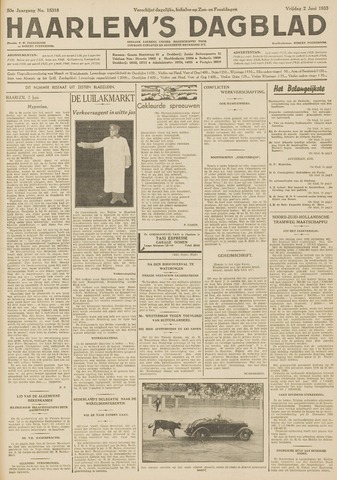 Haarlem's Dagblad 1933-06-02