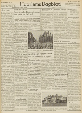 Haarlem's Dagblad 1947-11-03
