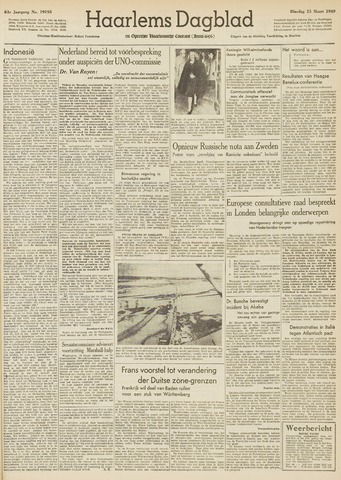 Haarlem's Dagblad 1949-03-15