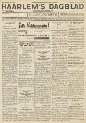 Haarlem's Dagblad 1933-10-16