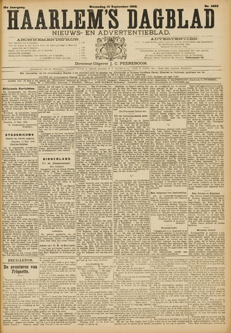 Haarlem's Dagblad 1898-09-14