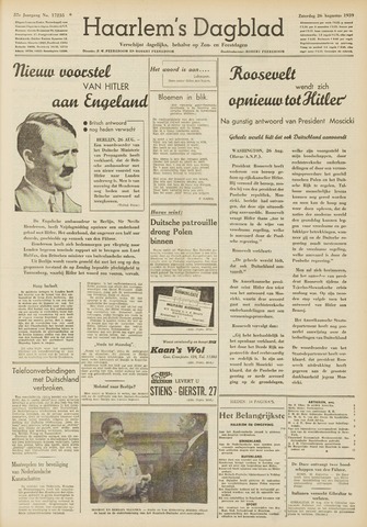 Haarlem's Dagblad 1939-08-26