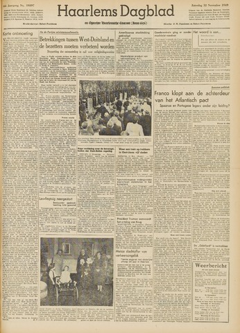 Haarlem's Dagblad 1949-11-12