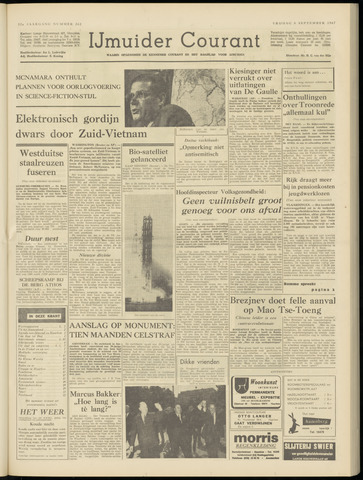 IJmuider Courant 1967-09-08