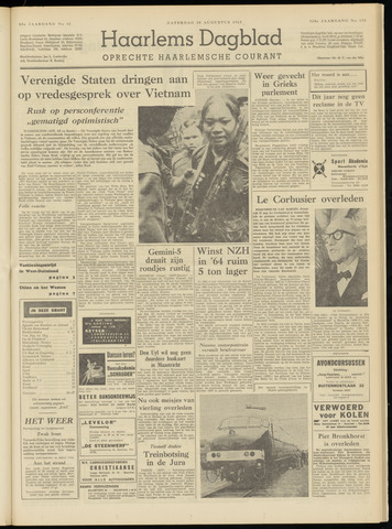 Haarlem's Dagblad 1965-08-28