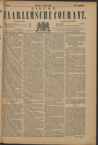 Nieuwe Haarlemsche Courant 1893-04-16