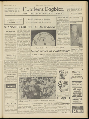 Haarlem's Dagblad 1968-09-23