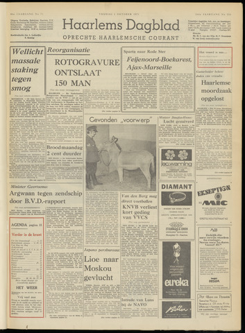 Haarlem's Dagblad 1971-10-01