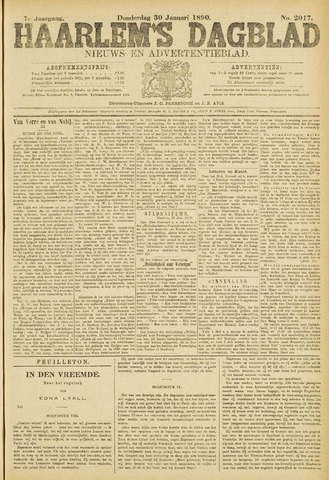 Haarlem's Dagblad 1890-01-30