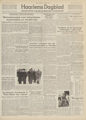 Haarlem's Dagblad 1955-04-25