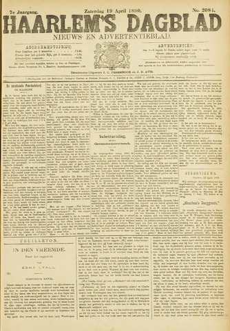 Haarlem's Dagblad 1890-04-19