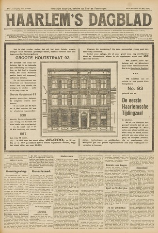Haarlem's Dagblad 1917-05-16