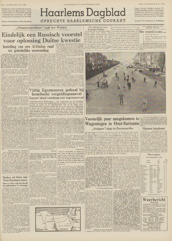 Haarlem's Dagblad 1955-11-03