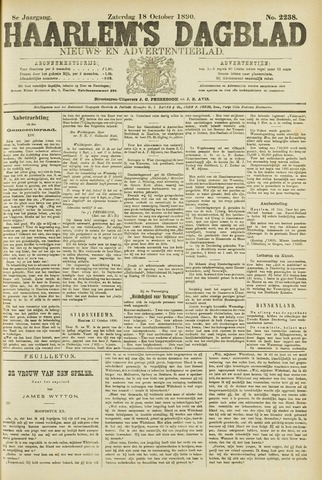 Haarlem's Dagblad 1890-10-18
