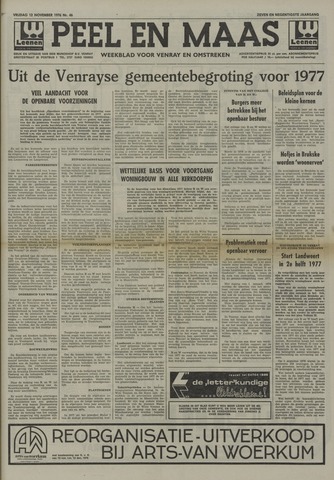 Peel en Maas 1976-11-12