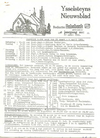Ysselsteyns Nieuwsblad 1981-03-27